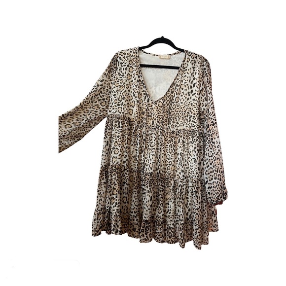 Altar’d State Cheetah Print Dress - Picture 2 of 7